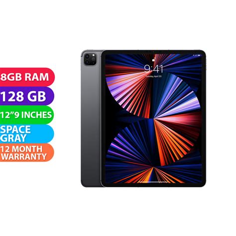 Buy Apple Ipad Pro 129 2021 Cellular 8gb Ram 128gb Space Gray