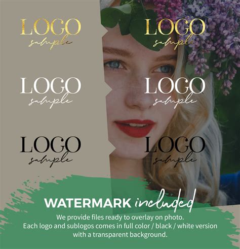 Premade Logo Design Photography Logo And Watermark Business Etsy