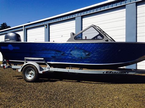 Willie Boats Custom Boat Wrap By Coho Design