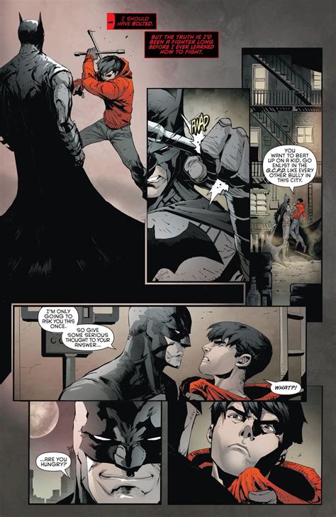 batman meets jason todd rebirth comicnewbies red hood jason todd batman comics