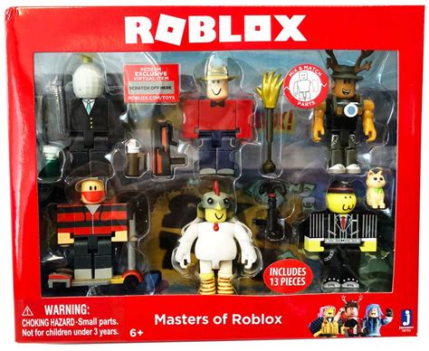 Roblox Masters Of Roblox Figursæt Med Tilbehør Billigleg