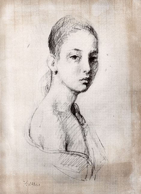 Portrait De Jacqueline S 1967 By Balthus Comment Dessiner Un