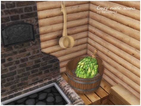 Sims 4 Ccs The Best Sauna By Severinka