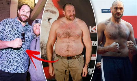 Tyson fury and otto wallin face each other in las vegas on saturday (image. Tyson fury: Heavyweight champion's 18 pound weight loss ...