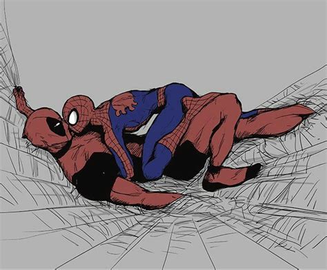 Pin By Marie Helton On Marvel And Dc Spideypool Deadpool And Spiderman