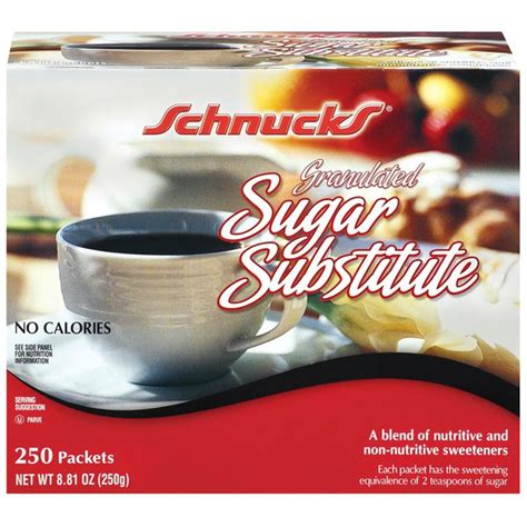 Schnucks Granulated 250 Packets Sugar Substitute 881 Oz Instacart