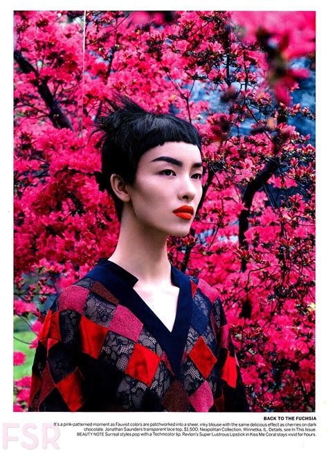 Asian Models Blog Editorial Liu Wen And Sun Fei Fei In Us Vogue August