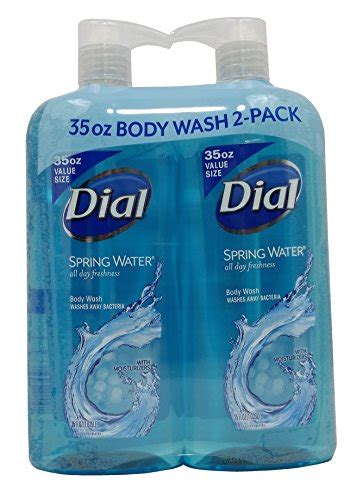 Dial Antibacterial Body Wash Spring Water 35 Fl Oz 2 Pk Personal