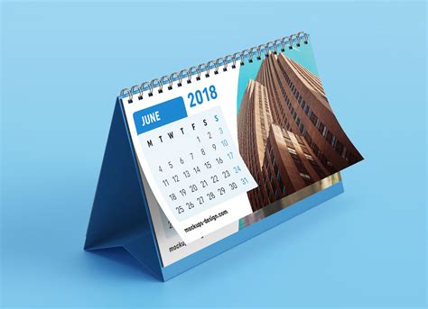 Free Premium Desk Table Calendar Mockup Psd Good Mockups