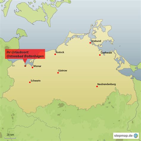 Sie haben zahlreiche möglichkeiten, eine erholsame auszeit bei uns zu verbringen. StepMap - Boltenhagen - Landkarte für Deutschland
