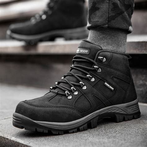 Unisex Hiking Boots Black Ds1839