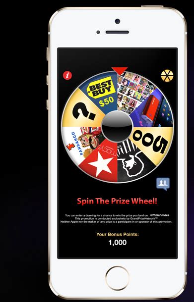 Prize Wheel App For Apple Or Android Win Real Prizes