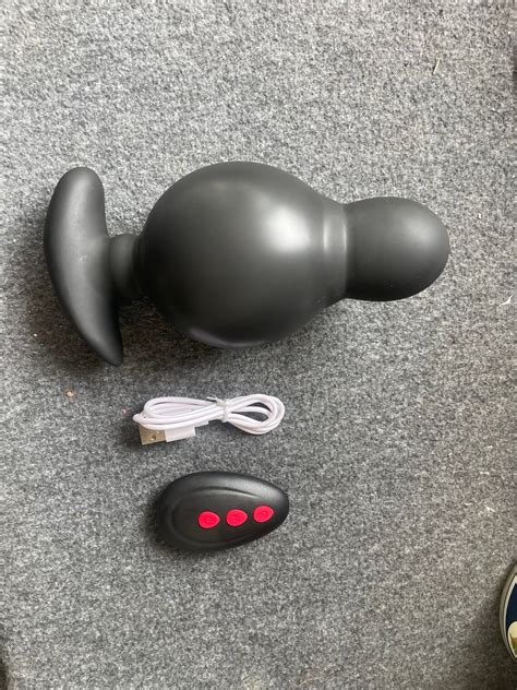remote controlled inflatable anal plug etsy uk