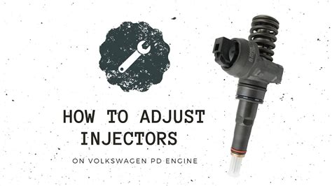 How To Adjust Injectors On A VW PD Engine YouTube