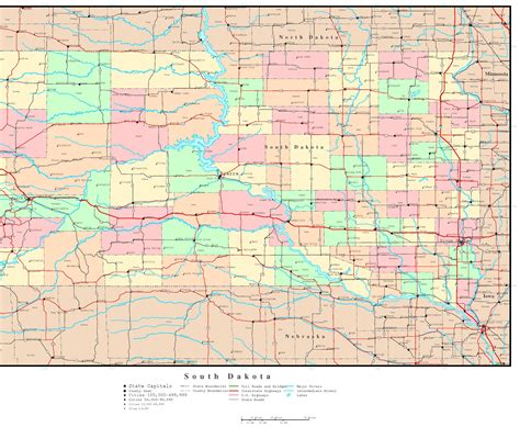South Dakota Political Map Best Map Cities Skylines