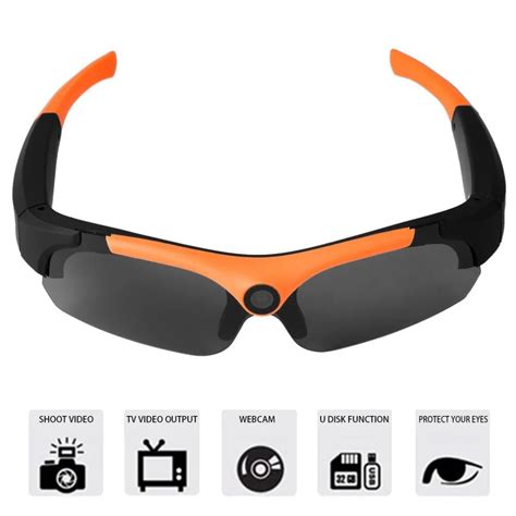 1080p Hd Polarized Lenses Sunglasses Camera Video Recorder Sport