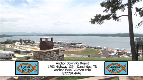Come And Stay At Anchor Down Rv Resort In Dandridge Tn Youtube