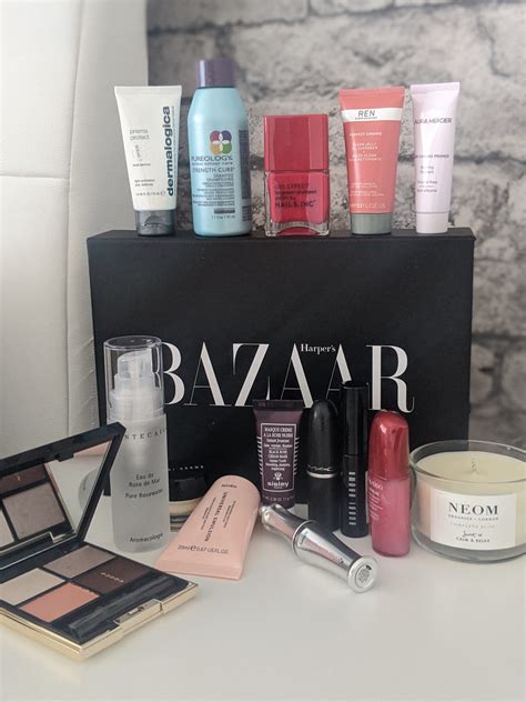 Lets Take A Look Insideharpers Bazaar Beauty Box 2020 Acupofme