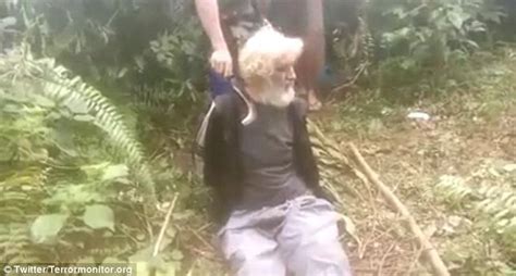 philippine militants release video of german s beheading daily mail online