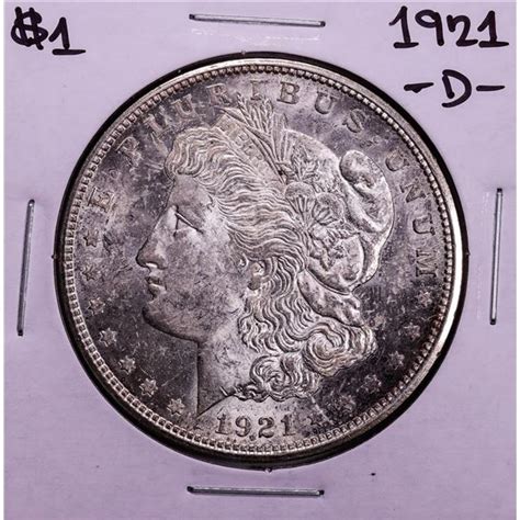 1921 D 1 Morgan Silver Dollar Coin