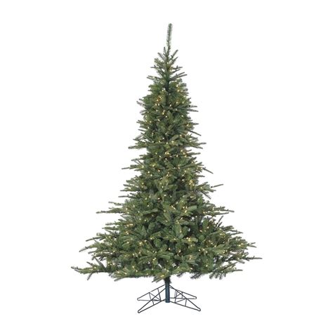 Fraser Hill Farm 75 Ft Pre Lit Noble Fir Artificial Christmas Tree