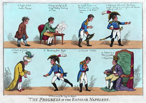 Napoleon Cartoon 1808 Painting By Thomas Rowlandson Pixels