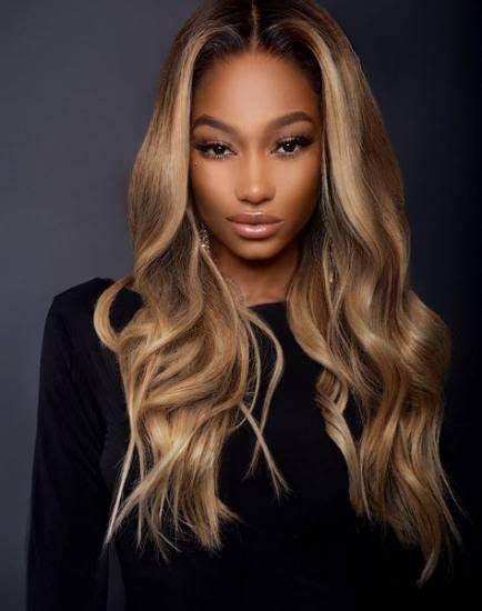 best hair color highlights for african americans lace wigs 64 ideas blonde hair black girls
