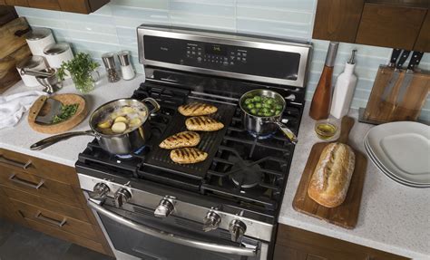 A cooktop, also known as hob, is a device commonly used for cooking that is commonly found in kitchens and used to apply heat to the base of pans or pots. GE Freestanding Ranges Have the Edge | GE Appliances Pressroom