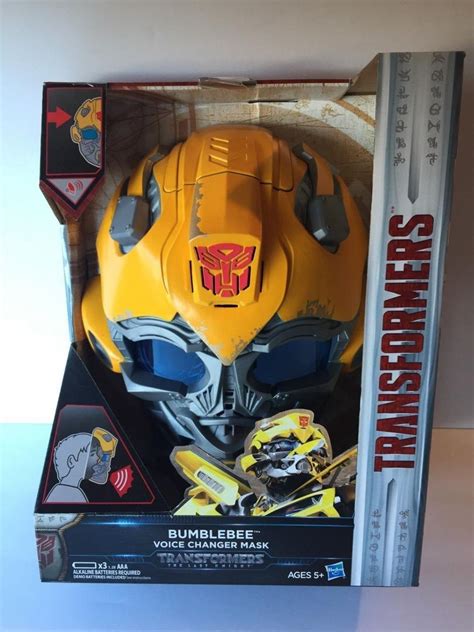 Bumblebee Transformers Voice Changer Mask New In Package Fast Ship Usa