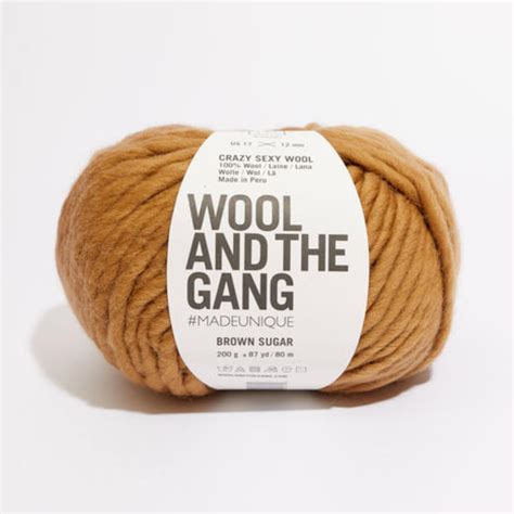 Watg Crazy Sexy Wool Brown Sugar Chunky Yarn Barn