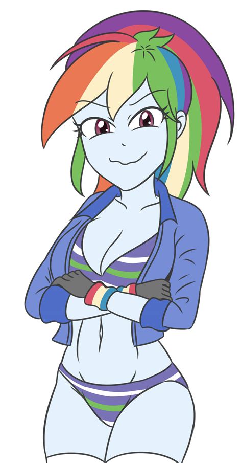 Suggestive Artist Sumin Rainbow Dash Human Equestria