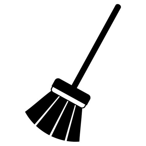 Free broom vector download in ai, svg, eps and cdr. witches, Clean, dust, broom, sweep, stick, Brush icon