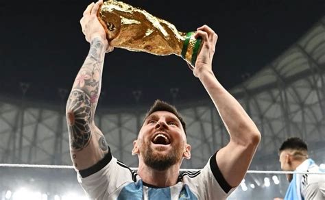 Messi Campe N En Instagram Su Foto De La Consagraci N En El Mundial
