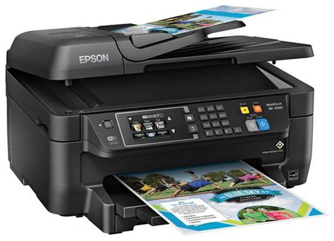 For my tests, i connected it using its ethernet port and installed the drivers and other software. Epson WorkForce WF-2660