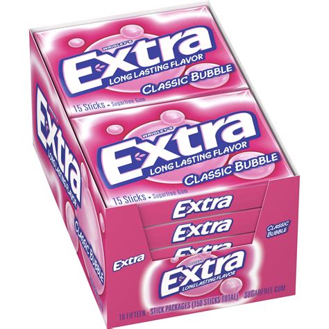 Extra Spearmint Sugarfree Gum 35 Piece Pack 6 Packs