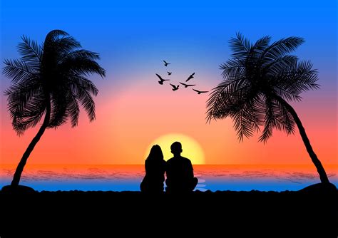 Download Couple Sunset Pictures