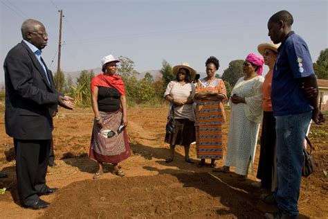 Fao Director General In Swaziland Amid Food Crisis Fao Food And