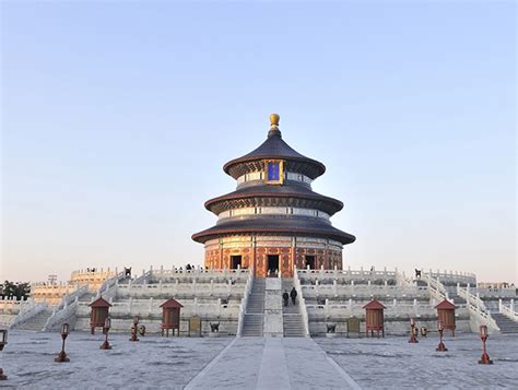 Temple Of Heaven Beijing China Afar