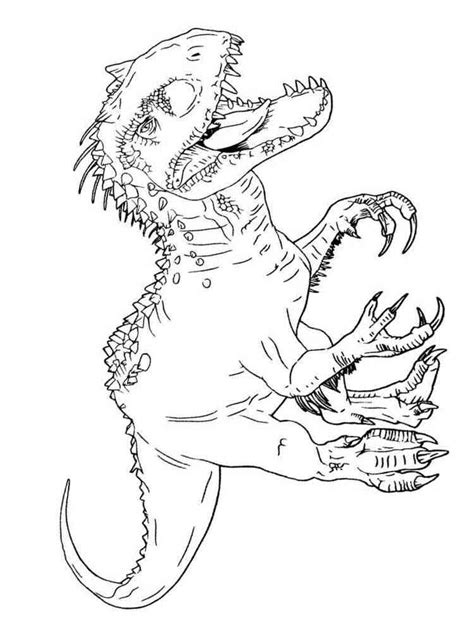 Jurassic World Coloring Page Free Printable Coloring Vrogue Co