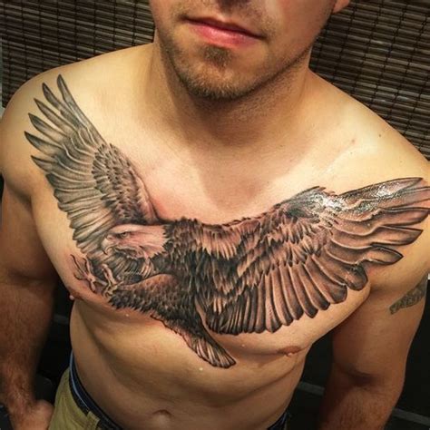 Eagle Chest Tattoo Designs Ideas And Meaning Tattoos