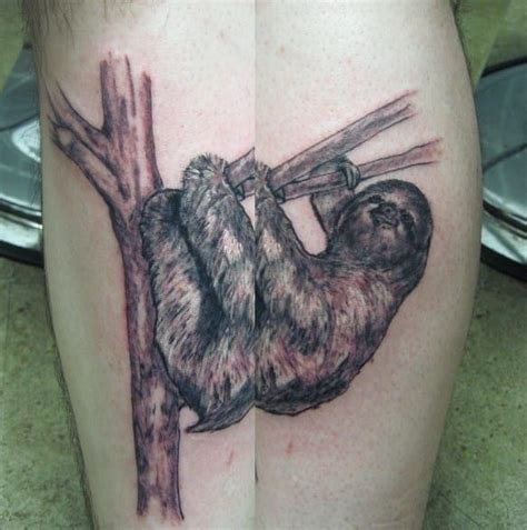 23 Of The Best Sloth Tattoos Of All Time Sloth Tattoo Tattoos Sloth
