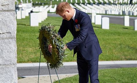 The Palace S Denial Of Prince Harry S Remembrance Day Wreath Was Quite