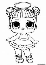 Coloring Doll Pages Lol Sugar Print Printable sketch template