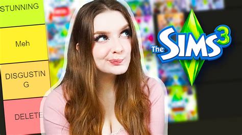Ranking All The Packs In The Sims 3 Youtube