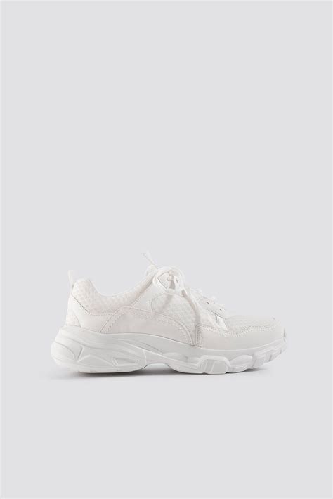 The nike kd shoes allow for your speed, skill, and style to shine on the court or on the streets. NA-KD FAUX SUEDE MESH TRAINERS - WHITE. #na-kd #shoes | Kd shoes, Trainers, Shoes