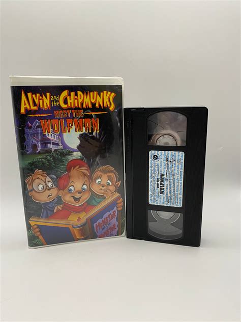 Alvin and the Chipmunks Meet the Wolfman VHS - Etsy Canada
