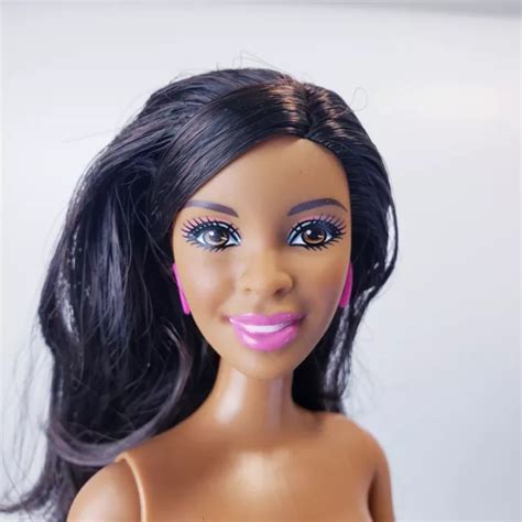 Mattel Barbie Fashionistas Nikki Doll African American Green Eyes Hot