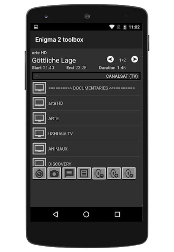 Android Enigma 2 Toolbox Vuplus4k