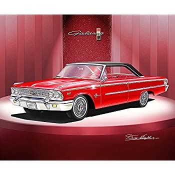 Cat that is dressed like an astronaut, and floats in space like stars or galaxies. Amazon.com: 1963 FORD GALAXIE 500 XL - Red Vinal top - ART ...