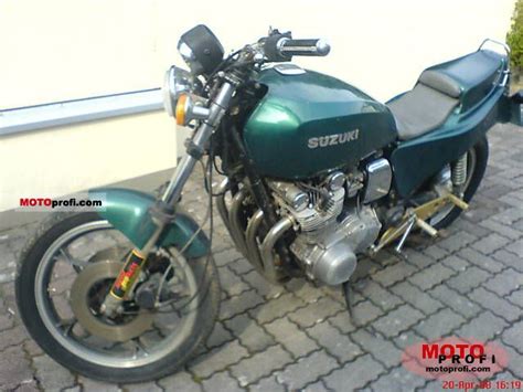 I've put 10's of thousands miles on it (no speedo so no exact #) the carbs are really temperamental about cleanliness, the stock. Suzuki GS 850 G 1981 Specs and Photos